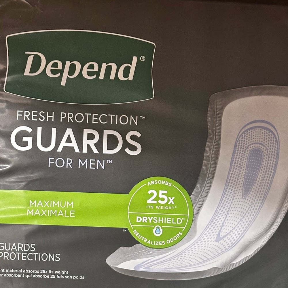 Depend Men's Guards Maximum Protection
Quantity 52 - Picture 2 of 2